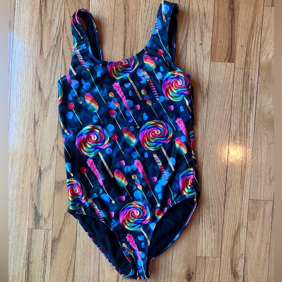 Girl terez bathing suit with candy! Size 16. Terez collab with Dylan’s Candy bar - Picture 1 of 2